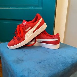 Red Puma Shoes